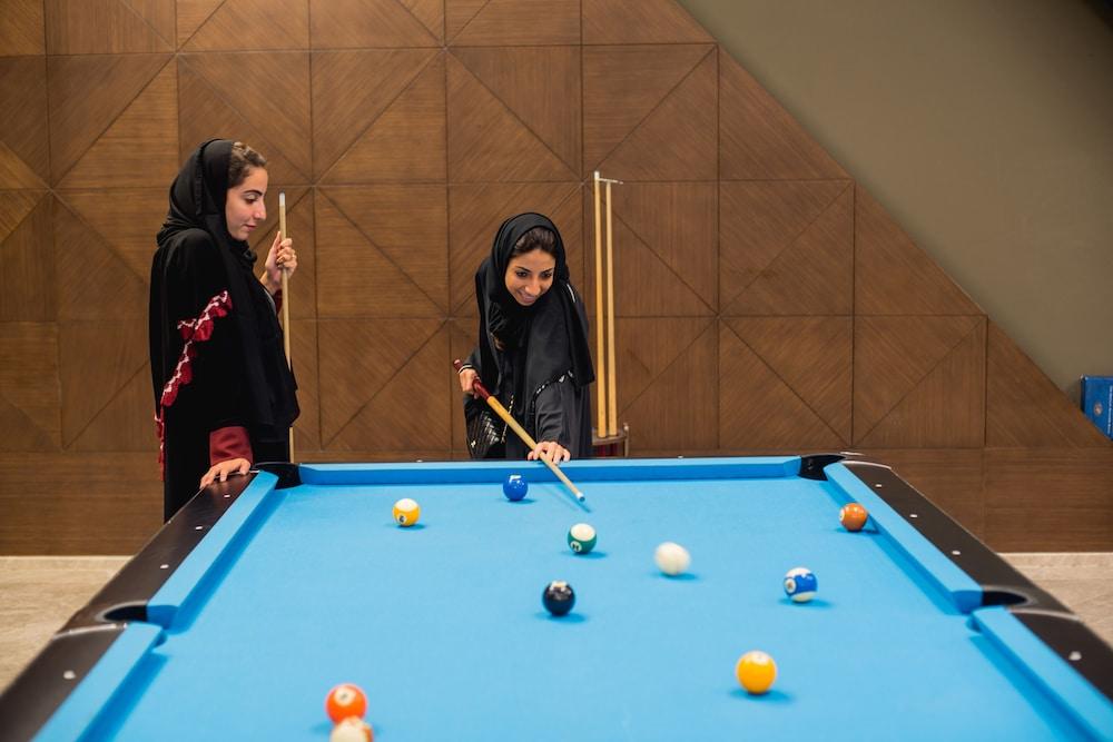 Bay La Sun Hotel And Marina - Emaar King Abdullah Economic City Eksteriør bilde A pool table